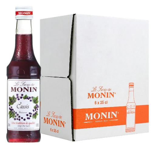 Monin Blackcurrant Syrup 25Cl (Case 6)