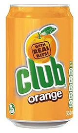 Club Cans Orange 330Ml - World Food Shop