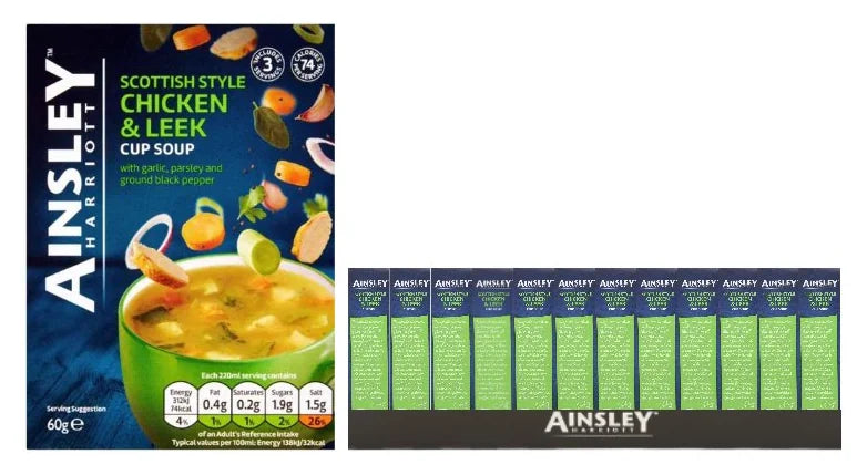 Ainsley Harriott Scottish Chicken & Leek Cup 60G (Case 12)