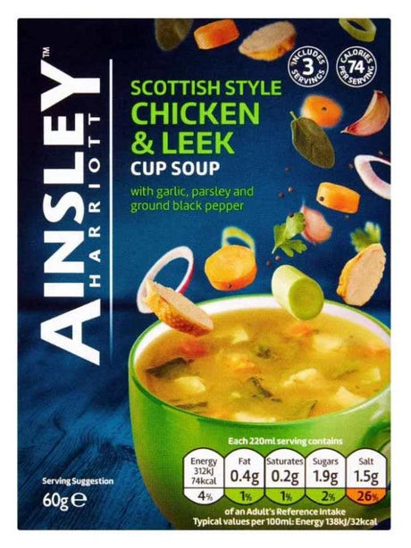 Ainsley Harriott Scottish Chicken & Leek Cup 60G - World Food Shop