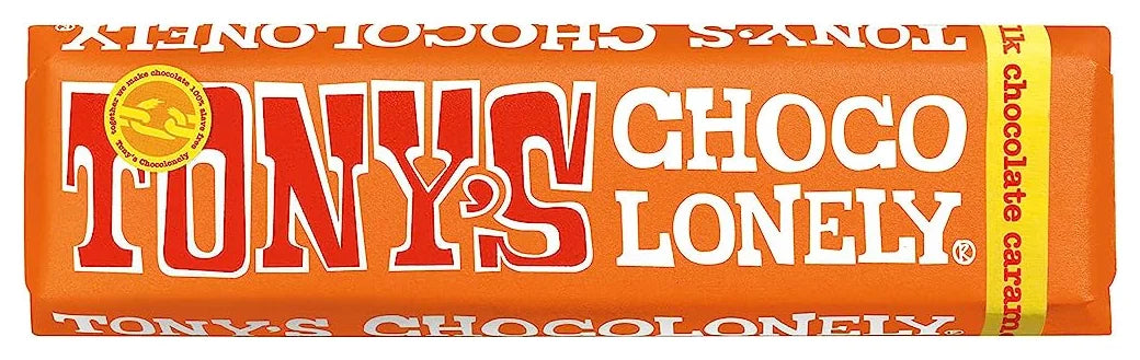 Tony's Chocolonely - Small Milk Choc Caramel Sea Salt 47G (Case of 35)