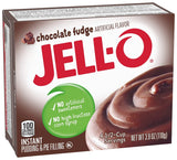 Jell-O Chocolate Fudge Pudding 3.9oz (Case of 24)