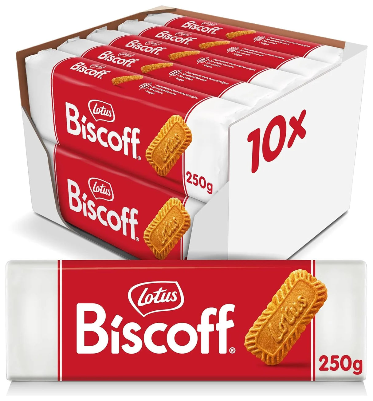 Lotus - Biscoff Original Caramelised Biscuits 250G (Case of 10)