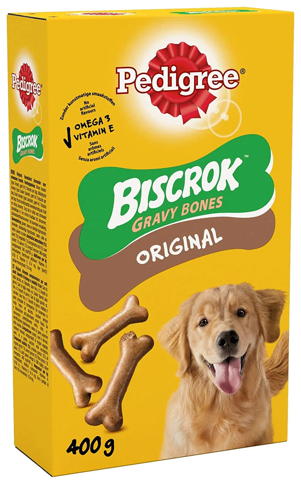 Pedigree Biscrok Gravy Bones 400G (Case of 12)