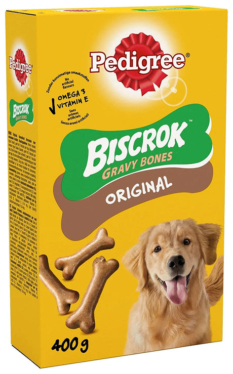 Pedigree Biscrok Gravy Bones 400G (Case of 12)