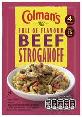 Colman's Beef Stroganoff Mix Sachet 39G (Case of 16)