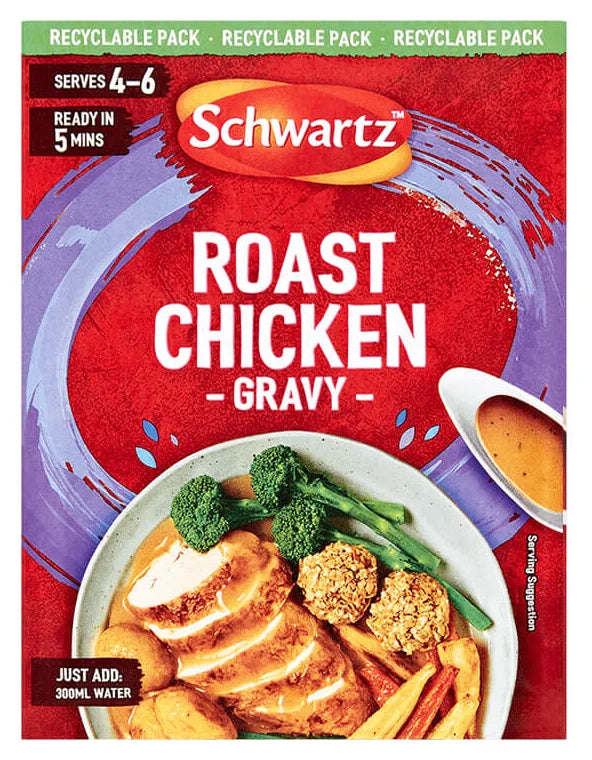 Schwartz Roast Chicken Gravy Mix 26G (Case of 12)