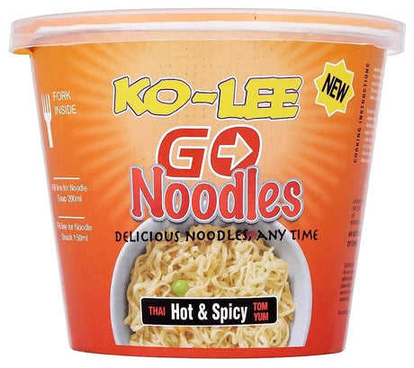 Ko-Lee Hot & Spicy Go Cup Noodles 65G (Case of 6)