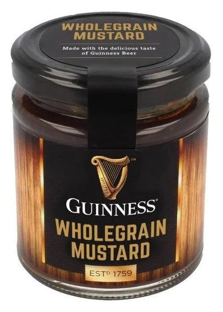 Guinness Wholegrain Mustard 190G - World Food Shop