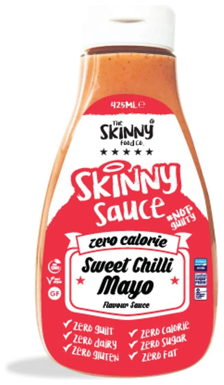 Skinny Sauce Virtually Zero Sweet Chilli Mayo Sugar Free 425Ml - World Food Shop