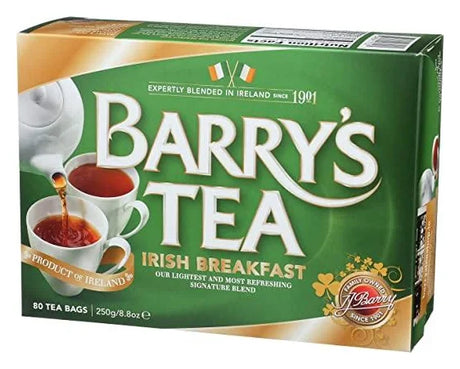 Barrys Irish Breakfast Teabags 80S (250G) - World Food Shop