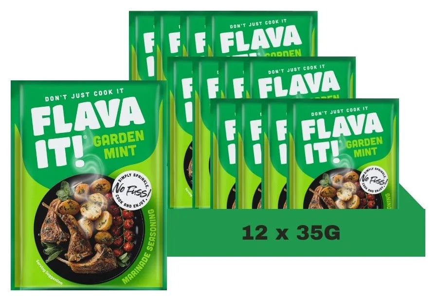 Flava-It Garden Mint Marinade 35G (Case of 12)
