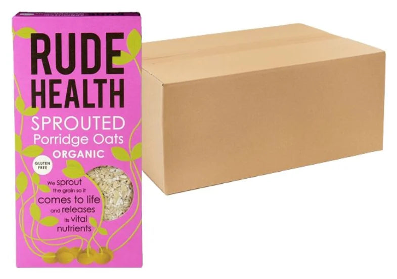 Rude Health Sprouted Porridge Oats 400G (Case of 6)