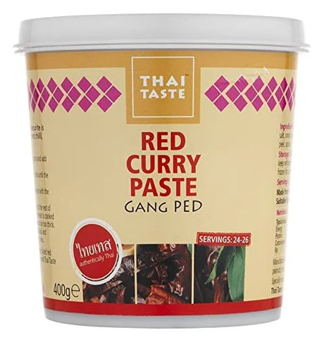 Thai Taste Red Curry Paste 400G (Case of 6)