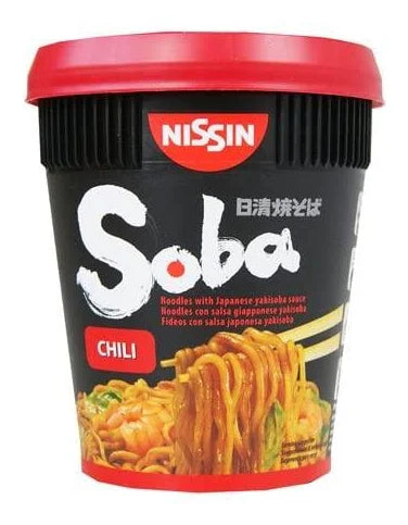 Nissin Soba Cup Chilli 92G - World Food Shop