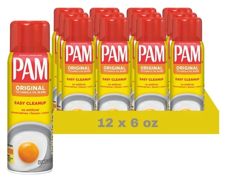 Pam Spray Original 6Oz (Case of 12)