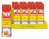 Pam Spray Original 6Oz (Case of 12)