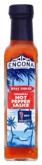 Encona West Indian Hot Pepper Sauce Original 142Ml - World Food Shop