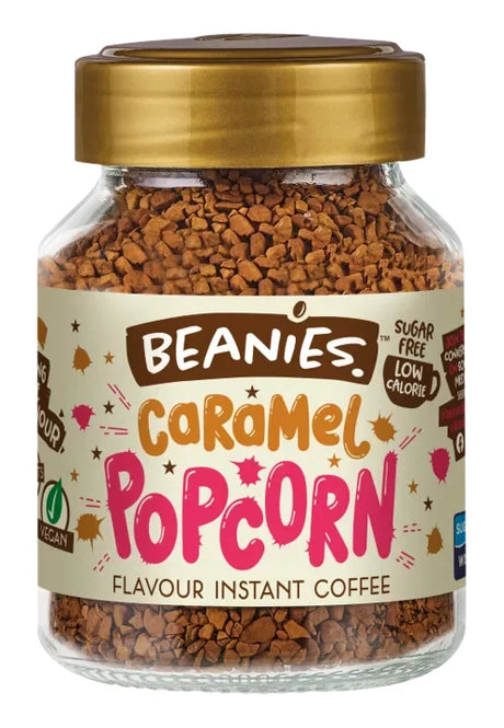 Beanies Coffee Caramel Popcorn 50G (Case of 6)