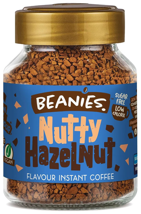 Beanies Coffee Nutty Hazelnut 50G (Case of 6)