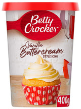 Betty Crocker Vanilla Buttercream Style Icing 400G - World Food Shop