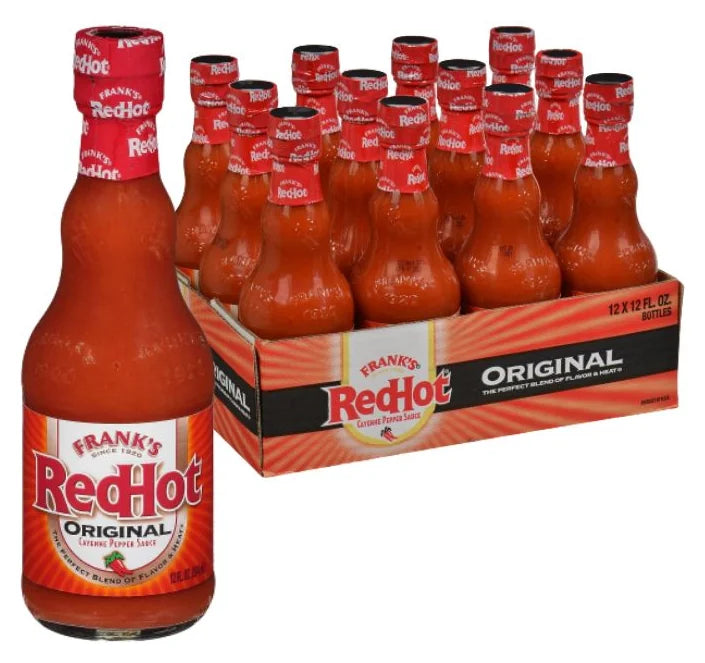 Franks Redhot Original Cayenne Pepper Sauce 354Ml (Case of 12)
