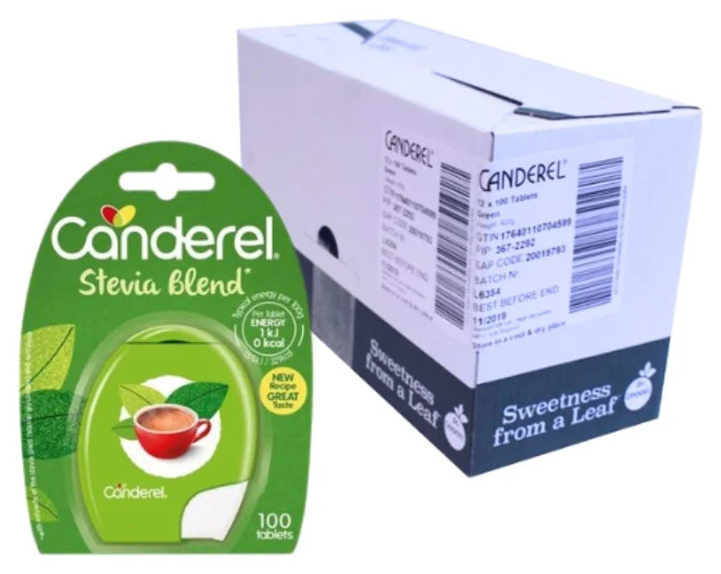 Canderel Tablets With Stevia 100s (Case of 12)