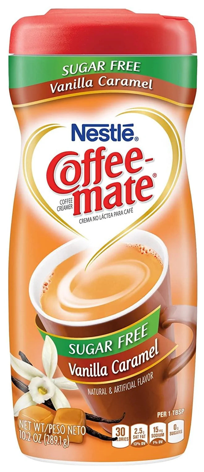 Coffee Mate Vanilla Caramel Sugar Free 10.2Oz - World Food Shop