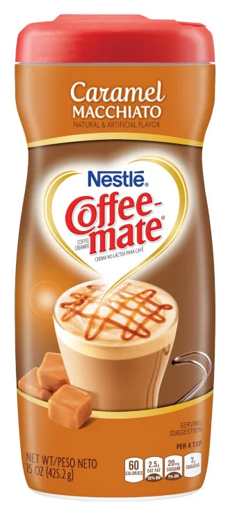Coffee Mate Powder Caramel Macchiatto 15Oz (Case of 6)