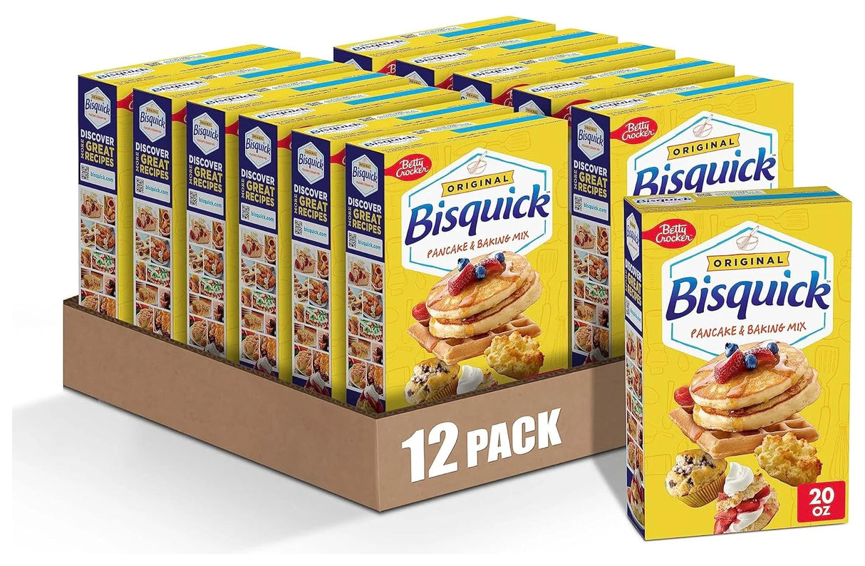 Bisquick Pancake & Baking Mix 20oz (Case of 12)