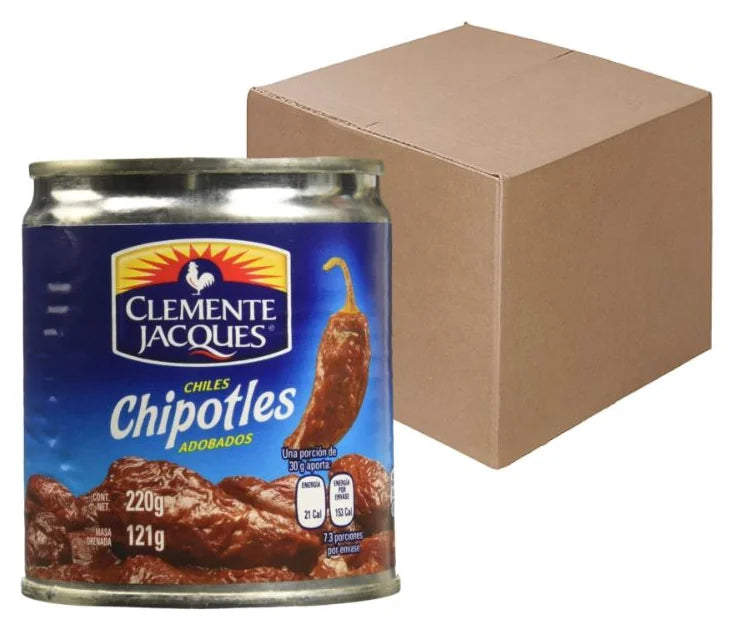 Clemente Jacques Chipotle in Adobo 210g (Case of 24)