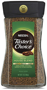Nescafe Taster's Choice Decaf Glass 7oz (Case of 4)