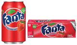 Fanta Strawberry Cans 355Ml (Case of 12)