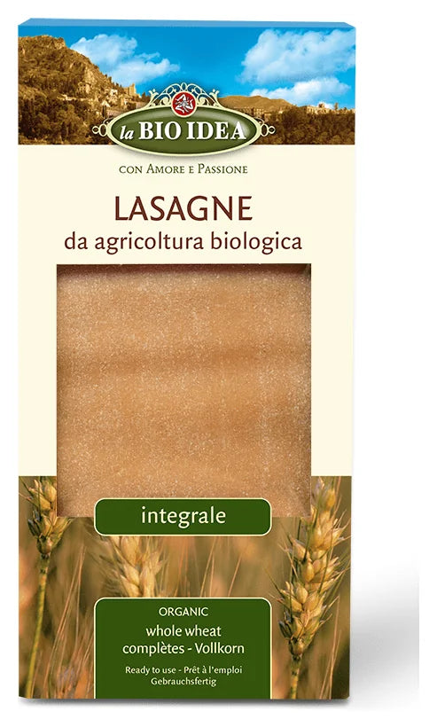 La Bio-Idea Wholewheat Lasagne 250G (Case of 12)