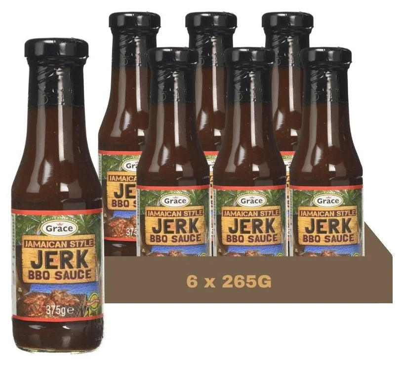 Grace Jerk BBQ Sauce 375G (Case of 6)