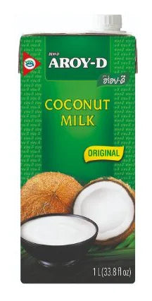 Aroy-D Coconut Milk Tetra Pack 1L (Case of 12)
