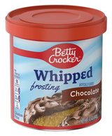 Betty Crocker Whipped Chocolate Frosting 340G (12oz) (Case of 8)