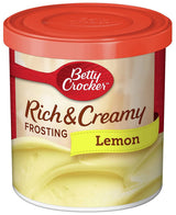 Betty Crocker Frosting Lemon 16Oz - World Food Shop