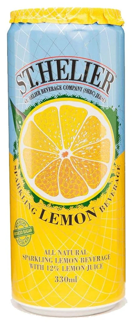 St. Helier Sparkling Lemon 330ML (Case of 24)