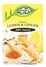 Dalgety Lemon & Ginger Tea 54G (Case of 6)