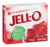 Jell-O Strawberry Gelatin 3Oz (85G) (Case of 24)