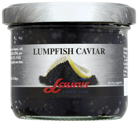Lykkeberg Launis Black Lumpfish Caviar 100G (Case of 8)
