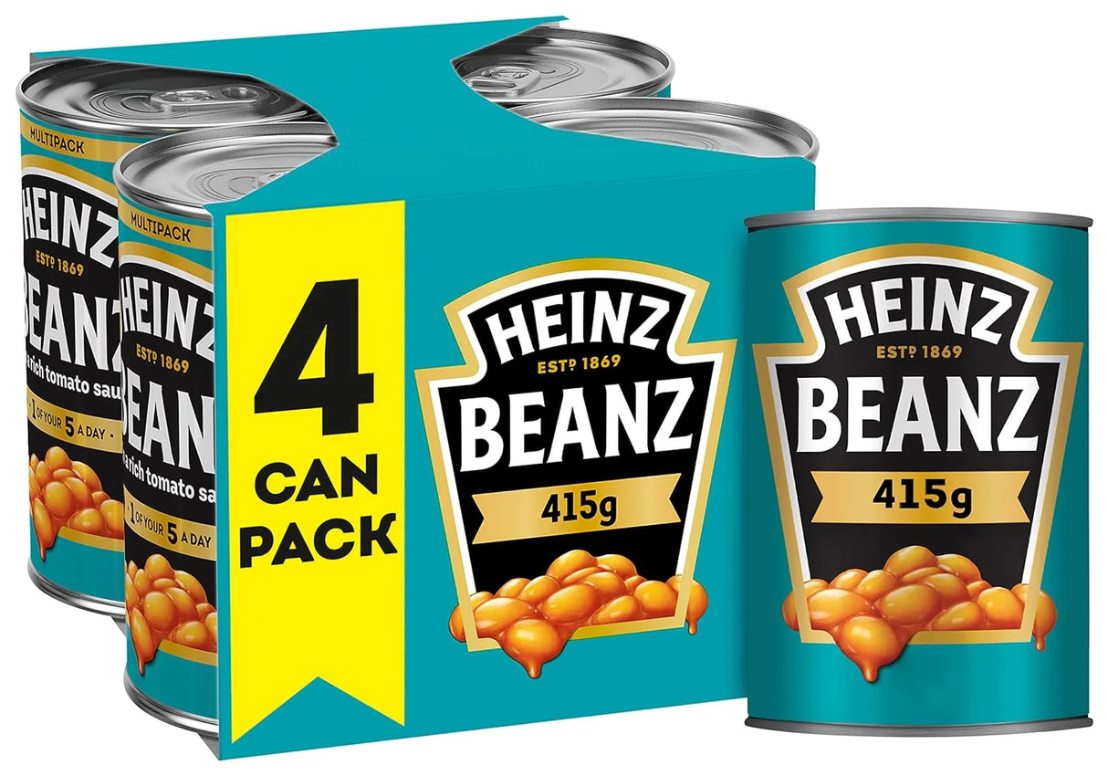 Heinz Baked Beans 4x415G