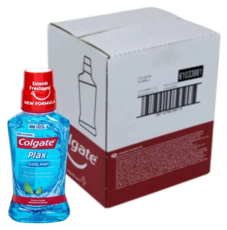 Colgate Plax Mouthwash Coolmint 250ML (Case of 6)