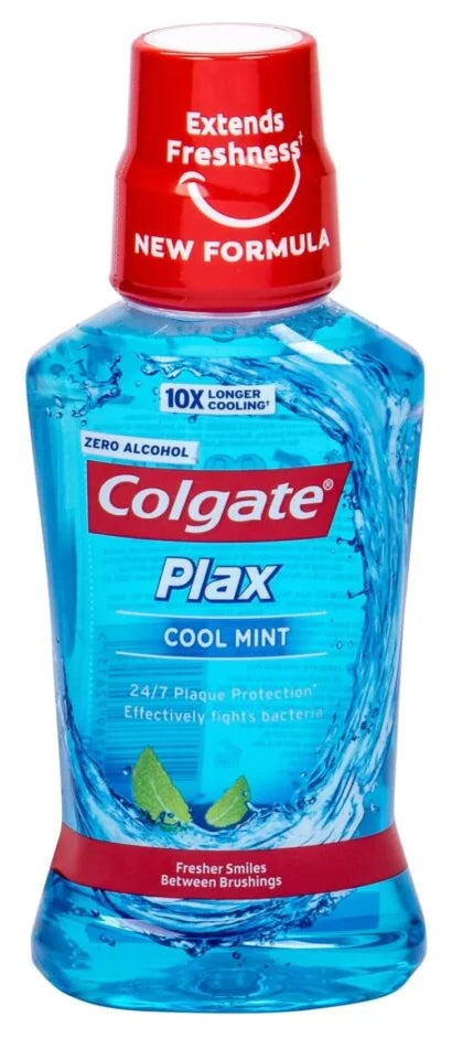 Colgate Plax Mouthwash Coolmint 250ML (Case of 6)