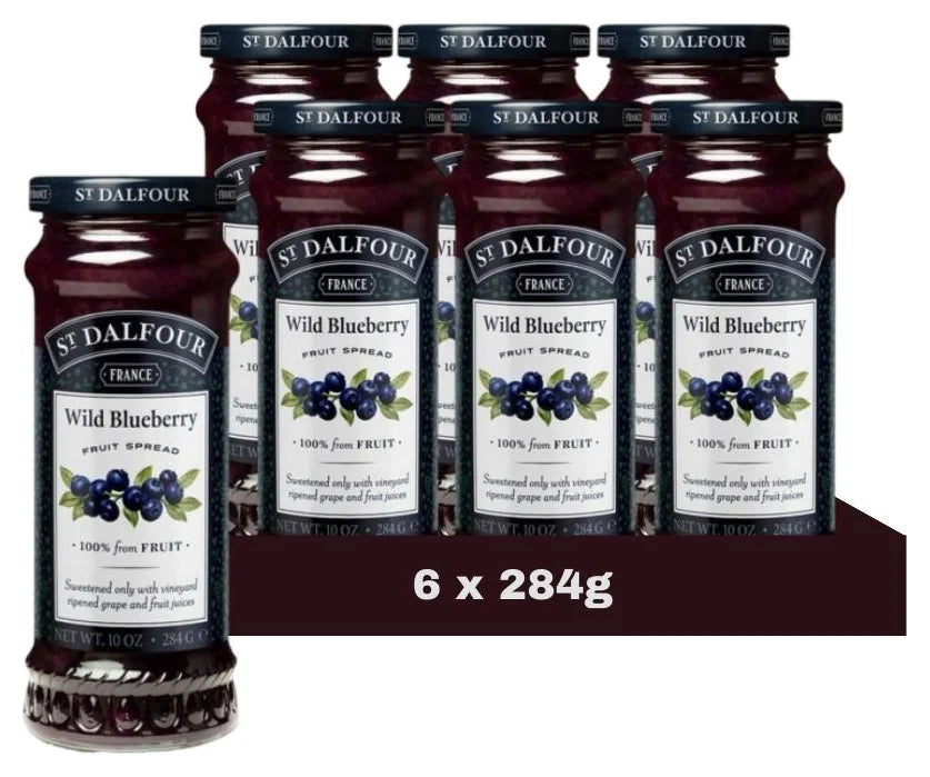 St. Dalfour Wild Blueberry 284G (Case of 6)