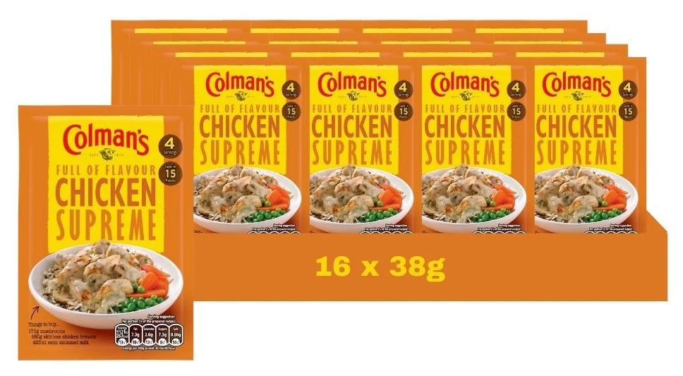 Colmans Chicken Supreme Mix 38G (Case of 16)