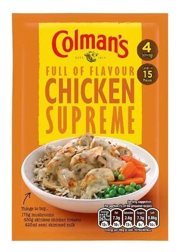 Colmans Chicken Supreme Mix 38G (Case of 16)