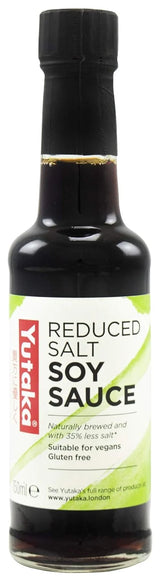 Yutaka Reduced Salt Gluten Free Soy Sauce 150ML