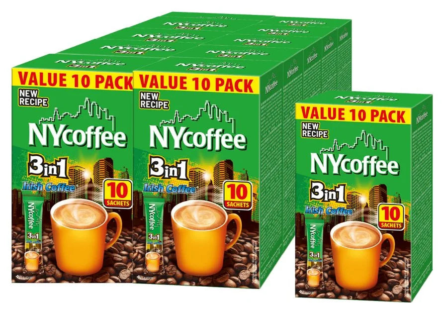 NY Coffee Irish Latte 10pk (140G) (Case of 10)
